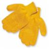 Honey Grip® Cotton/Poly Multi-Purpose Glove,ORG,LG