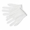 Men's Nylon Hemmed Inspectors Gloves, LG