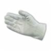 100% Cotton Dress Gloves w/ Dotted Palm, White