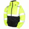 Bomber II Class 3 Insulated Jacket, Fluorescent Lime, LG