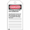 "DANGER DO NOT OPERATE" Brady HD Tag, 5-1/2"H x 3"W, 25/pk