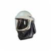 Pureflo ESM Hard Hat, Neck Cape HE Filter, Int Switch, White