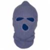 Acrylic Knit Face Mask, Navy