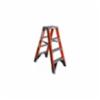 Werner® T7400 Type 1AA Twin Step Ladder, Fiberglass, 3 Steps, 375 lb Load, 4'