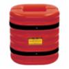 Justrite Eagle® Mini Column Protector, Red, Fits 10" Square Column