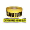 Caution Buried Glass Barricade Tape, 3" x 1000'