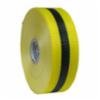 Yellow and Black Woven Barricade Tape, 2" x 150'