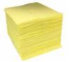 Hazmat Single-Ply Medium Weight Sorbent Pads, 100 per Box