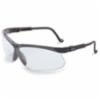 Genesis® Clear Lens, Black Frame Safety Glasses w/ Ultra-Dura Anti-Scratch Coating