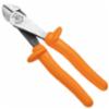Klein® Classic Insulated High-Leverage Diagonal-Cutting Pliers, 1000V Rated, 8-1/4" Length