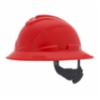 MSA V-Gard® C1™ Heat Stress Full Brim Hard Hat, Vented, Red