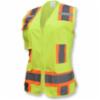 Radians Class 2 Surveyor Vest, Two Tone Green, Women's, SM, w/ GHD Logo