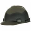 MSA Standard V-Gard® Type I Slotted Hard Hat w/ 4pt Staz-On® Pinlock Suspension, Silver