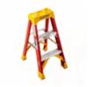 Werner Type 1A fiberglass step ladder, 3'