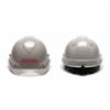 Pyramex Ridgeline Cap Style Hard Hat, Gray, w/ ADENA Logo