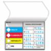 Accuform® Self-Laminating Protective HMCIS Equipment Labels, 3.5" x 5" 