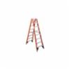 Werner® T7400 Type 1AA Twin Step Ladder, Fiberglass, 7 Steps, 375 lb Load, 8'