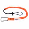 Proto® Elastic Lanyard w/ Stainless Steel Carabiner, 15 lb