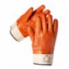 Monkey Grip® Heavy Duty Vinyl Coated Thermal Gloves w/ Safety Cuff, Raised Finish, Large