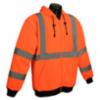 Radians® Class 3 Long Sleeve Hooded Sweatshirt, Orange, 3XL