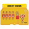 Master Lock Lockout Station For Up to 4 Locks, Empty