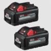 Milwaukee M18 Redlithium XC6.0 battery pack, 2/pk