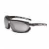 Uvex Tirade™ Sealed Safety Glasses, Black Frame, Silver Mirror Uvextra Anti-Fog Lens, 10/bx