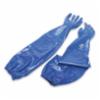 Nitri-Knit™ 26" Supported Nitrile Gloves w/ Elastic Cuff, Blue, SM