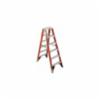 Werner® T7400 Type 1AA Twin Step Ladder, Fiberglass, 5 Steps, 375 lb Load, 6'