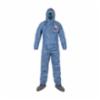 Lakeland® MicroMax® VP Disposable Coverall with Hood & Boot, Elastic Wrists, Royal Blue, XL, 25/Case