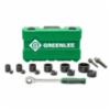 Greenlee Knockout Kit with Ratchet & SlugBuster®, 1/2" - 2"