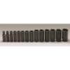 Wright 1/2" Drive 6 Socket Set, 3/8"-1 1/4"