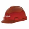 V-Gard® Hard Hat, Slotted Cap Style, Red, with Fas-Trac III Suspension, Clean Harbors Logo