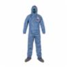 Lakeland® MicroMax® VP Disposable Coverall with Hood & Boot, Elastic Wrists, Royal Blue, MD, 25/Case