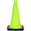 JBC Revolution Series Traffic Cone, Lime Green, Black Base, 36", 10 lb