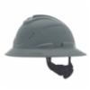 MSA V-Gard® C1™ Heat Stress Full Brim Hard Hat, Vented, Gray