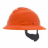 MSA V-Gard® C1™ Heat Stress Full Brim Hard Hat, Vented, Orange