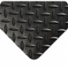 Wearwell Diamond Plate Runner Black, 3/16" x 4' x 75'