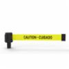 Banner Stakes Replacement 15' PLUS Banner, Yellow "Caution-Cuidado"