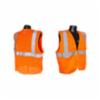 Radians SV2Z Economy Type R Class 2 Mesh Safety Vest w/ Zipper, Orange, LG