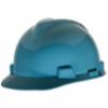 MSA Standard V-Gard® Type I Slotted Hard Hat w/ 4pt Staz-On® Pinlock Suspension, Navy Gray