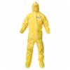 KC Kleenguard A70 Chemical Spray Protection Coveralls, Yellow, LG