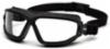 Pyramex Torser H2MAX Safety Glasses with Black Strap and Clear, Anti-Fog Lens