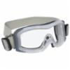 Bolle Duo Safety Goggle with Frosted Frame and Clear, Anti-Scratch/ Anti-Fog Lens