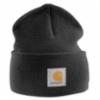 Acrylic Knit Winter Hat, Black