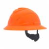 MSA V-Gard® C1™ Heat Stress Full Brim Hard Hat, Vented, Hi Viz Orange