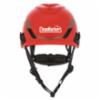 MSA V-Gard® H1 Safety Helmet with Fas-Trac III Pivot, No Vent, Red, Clean Harbors Logo