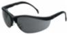 Klondike® Gray Lens, Black Frame, Scratch Resistant Safety Glasses, 12/bx
