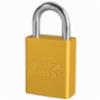 1105 Series Keyed Different Lockout Padlock, Yellow