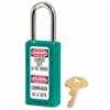 411 Series Safety Padlock, Keyed Different, Teal